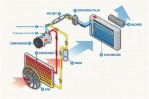 The Connection Between Vehicle Air Conditioning And Engine Performance